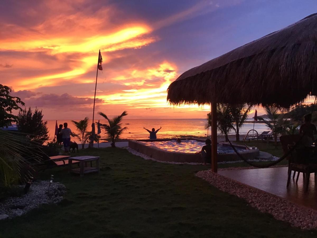 Bamboobeachvilla1 Ac New Oceanfront Pool Sunsetview Garden Kitchen Satellite Starlink Wi-Fi Dimiao Kültér fotó